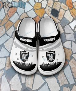 Las Vegas Raiders Clog Custom Crocs Style