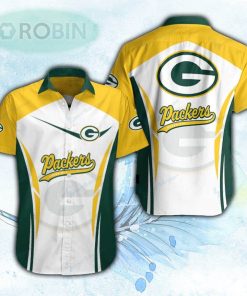 Logo Green Bay Packers Football Hawaiian Shirt For Men and Women