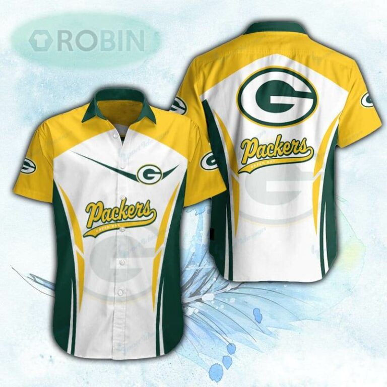 Logo Green Bay Packers Football Hawaiian Shirt For Men and Women