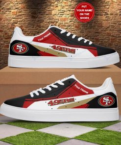 San Francisco 49ers Custom Shoes, Gift for NFL fans San Francisco 49ers Custom Shoes, Gift for NFL fans