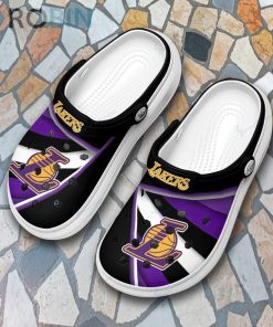 Los Angeles Lakers Clog Custom Crocs Style