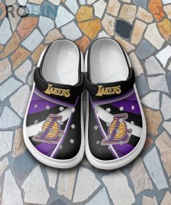 Los Angeles Lakers Clog Custom Crocs Style