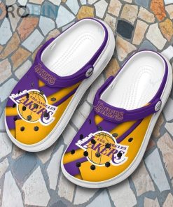 Los Angeles Lakers Clog Custom Crocs Style RB133