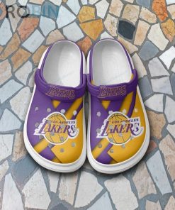 Los Angeles Lakers Clog Custom Crocs Style RB133
