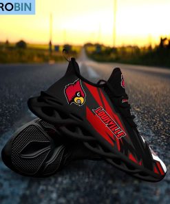 Louisville Cardinals Sport Shoes, NCAA Gift For Fans