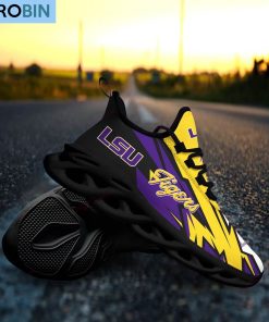 LSU TIGERS Chunky Sneakers, NCAA Gift For Fans