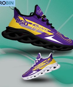 LSU TIGERS Chunky Sneakers, NCAA Sneakers Gift For Fans