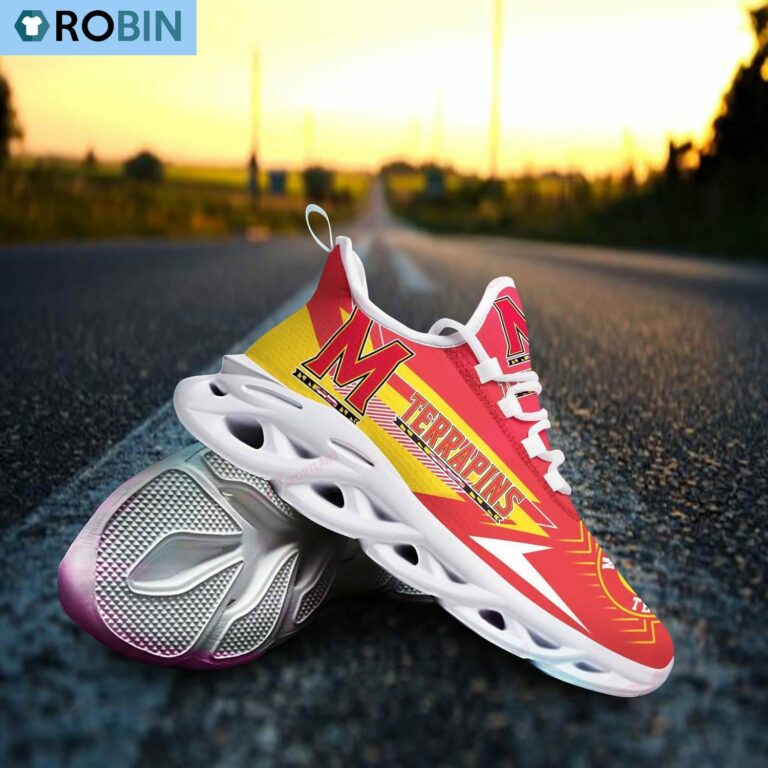 Maryland Terrapins Chunky Sneakers, NCAA Sneakers Gift For Fans