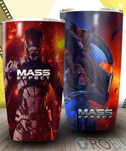 Mass Effect Video Game Insulated Stainless Steel Tumbler
