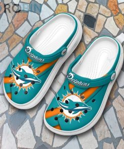 Miami Dolphins Clog Custom Crocs Style Miami Dolphins Clog Custom Crocs Style