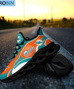 Miami Dolphins Chunky Sneakers, NFL Gift For Fans