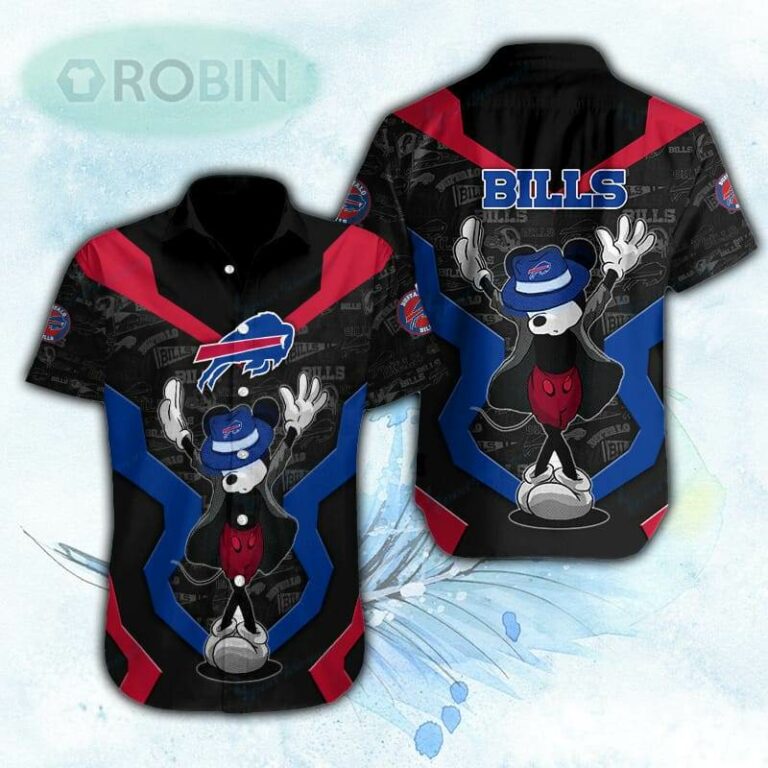 Mickey Dancing Buffalo Bills Hawaiian Shirt For Men and Women