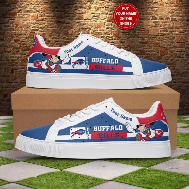 Mickey Football Buffalo Bills Stan Smith Shoes, Gift for NFL fans