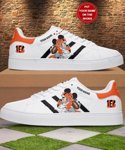 Mickey Football Cincinnati Bengals Stan Smith Shoes, Gift for NFL fans Mickey Football Cincinnati Bengals Stan Smith Shoes, Gift for NFL fans