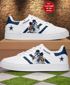 Mickey Football Dallas Cowboys Stan Smith Shoes, Gift for NFL fans Mickey Football Dallas Cowboys Stan Smith Shoes, Gift for NFL fans