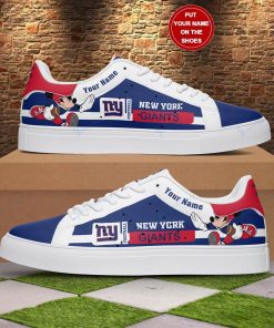 Mickey New York Giants Stan Smith Shoes, Gift for NFL fans Mickey New York Giants Stan Smith Shoes, Gift for NFL fans
