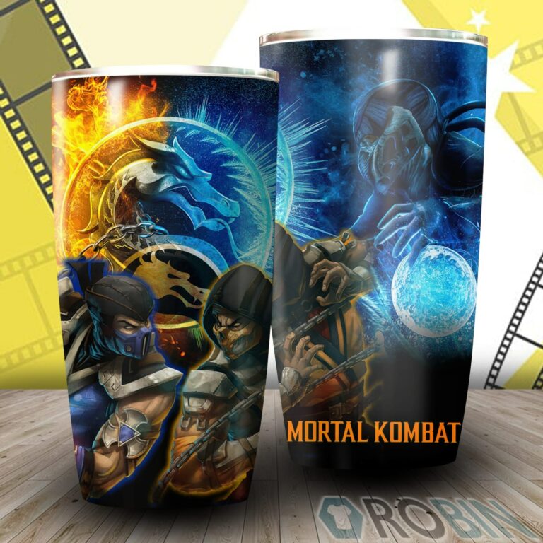 Mortal Kombat Video Game Insulated Stainless Steel Tumbler