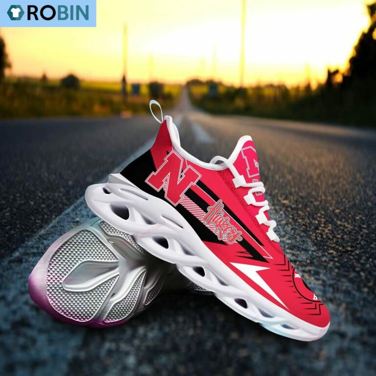 Nebraska Cornhuskers Chunky Sneakers, NCAA Sneakers Gift For Fans