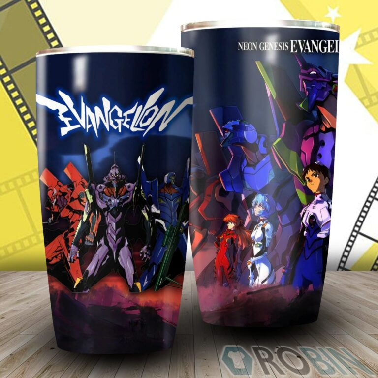 Neon Genesis Evangelion Anime Manga Insulated Stainless Steel Tumbler