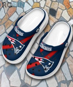 New England Patriots Clog Custom Crocs Style RB135 New England Patriots Clog Custom Crocs Style RB135