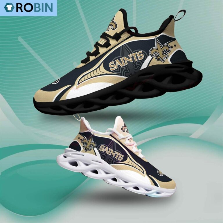 New Orleans Saints Sport Shoes, NFL Gift For Fans
