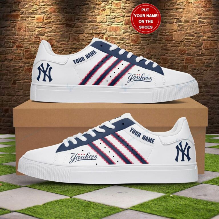 New York Yankees Football Stan Smith Shoes, Gift for NFL fans