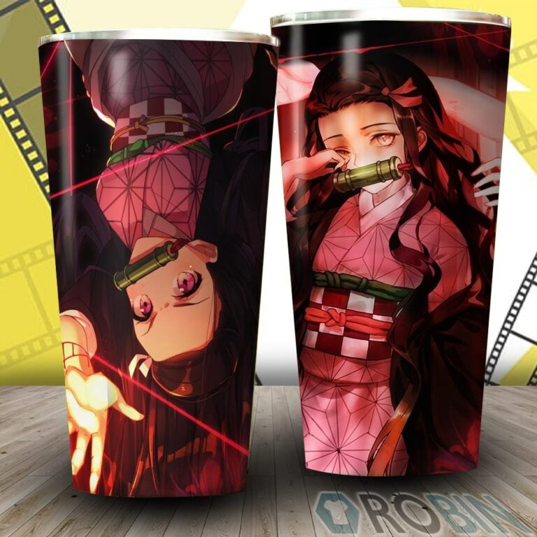 Nezuko Demon Slayer Tumbler, Demon Slayer Gift for Fans