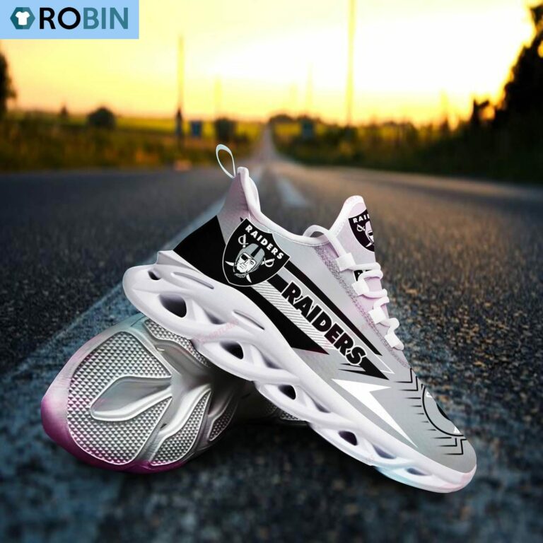 Oakland Raiders Chunky Sneakers, NFL Sneakers Gift For Fans