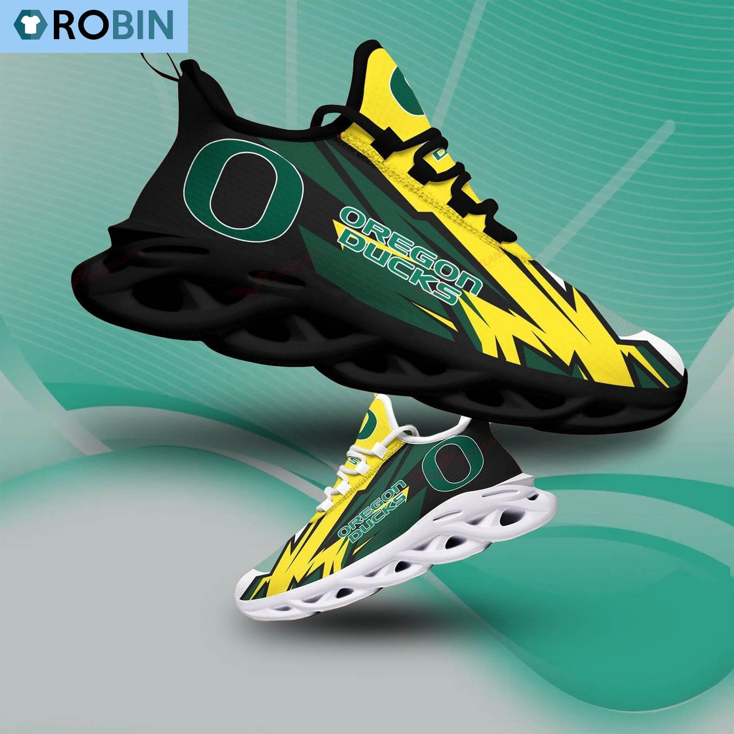 Oregon Ducks Sport Shoes, NCAA Gift For Fans - RobinPlaceFabrics