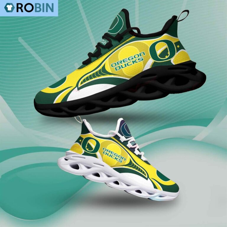 Oregon Ducks Sport Shoes, NCAA Sneakers Gift For Fans