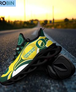 Oregon Ducks Sport Shoes, NCAA Sneakers Gift For Fans