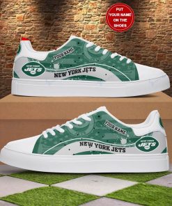 Personalized Camouflage New York Jets Stan Smith Shoes, Gift for NFL fans