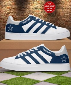 Personalized Dallas Cowboys NFL Logo Football Stan Smith Shoes, Gift for NFL fans