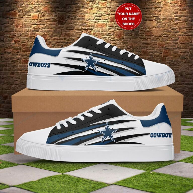 Personalized Dallas Cowboys NFL Stan Smith Shoes, Gift for NFL fans