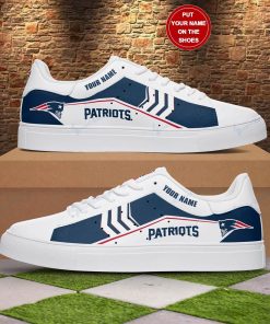 Personalized New England Patriots Football Stan Smith Shoes, Gift for NFL fans Personalized New England Patriots Football Stan Smith Shoes, Gift for NFL fans