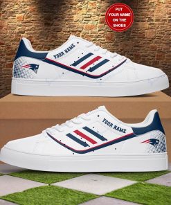 Personalized New England Patriots Stan Smith Shoes, Gift for NFL fans Personalized New England Patriots Stan Smith Shoes, Gift for NFL fans
