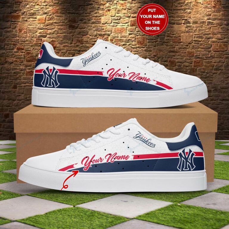 Personalized New York Yankees Stan Smith Shoes, Gift for NFL fans