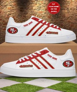 Personalized San Francisco 49ers NFL Stan Smith Shoes, Gift for NFL fans
