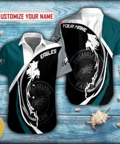 Philadelphia Eagles Football Short Sleeve Hawaiian Shirt Philadelphia Eagles Football Short Sleeve Hawaiian Shirt