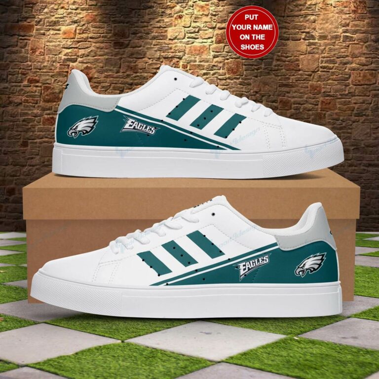 Philadelphia Eagles Football Stan Smith Shoes, Gift for NFL fans