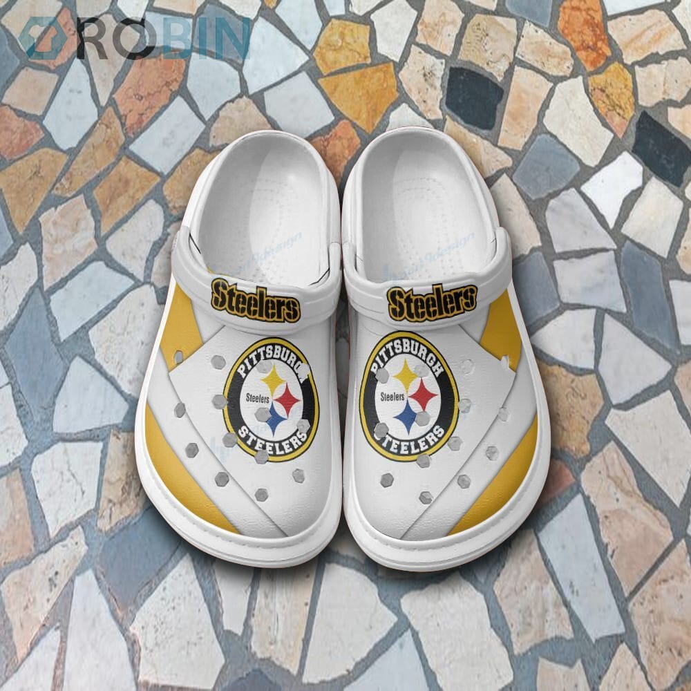 Pittsburgh Steelers Clog Custom Crocs Style RB34 - RobinPlaceFabrics
