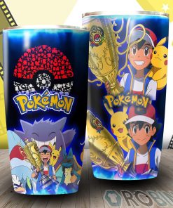 Pokemon Ash Ketchum Video Game Insulated Stainless Steel Tumbler