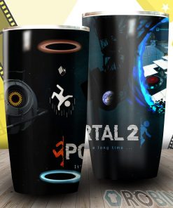 Portal 2 Video Game Insulated Stainless Steel Tumbler Portal 2 Video Game Insulated Stainless Steel Tumbler