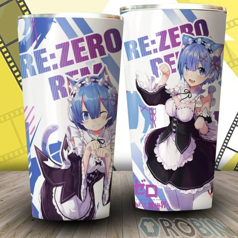 Rem Rezero Tumbler, Anime Gift Ideas