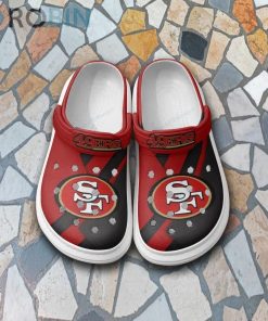 San Francisco 49ers Clog Custom Crocs Style RB112 San Francisco 49ers Clog Custom Crocs Style RB112