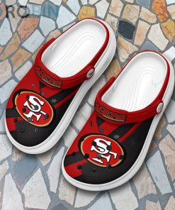 San Francisco 49ers Clog Custom Crocs Style RB112 San Francisco 49ers Clog Custom Crocs Style RB112