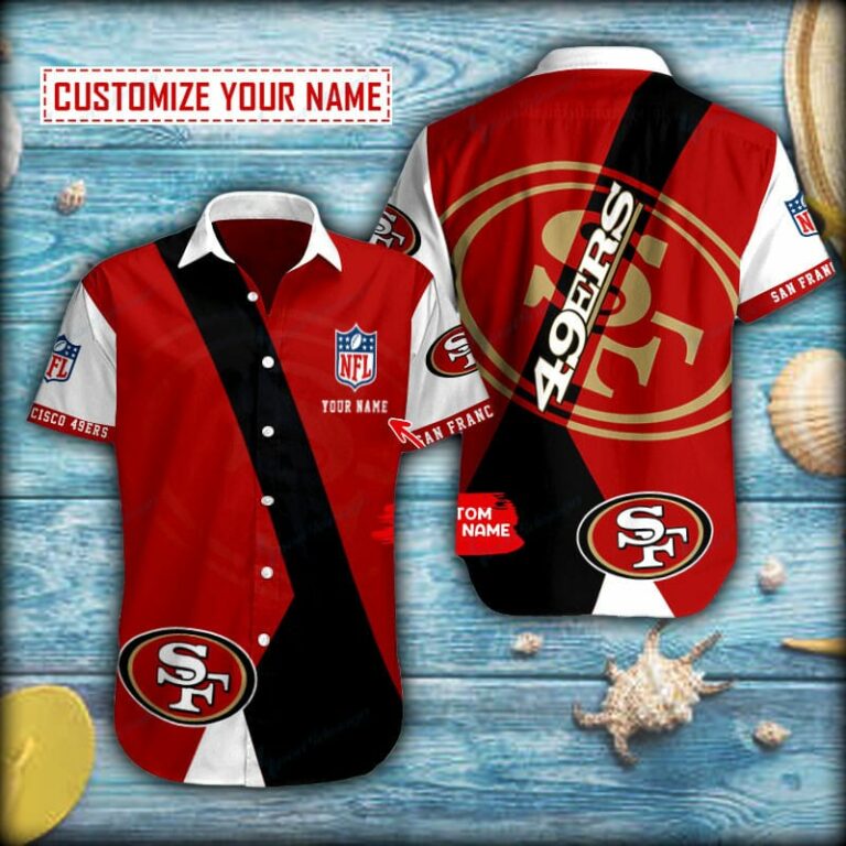 San Francisco 49ers Logo Button Shirt