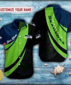 Seattle Seahawks Football Short Sleeve Hawaiian Shirt