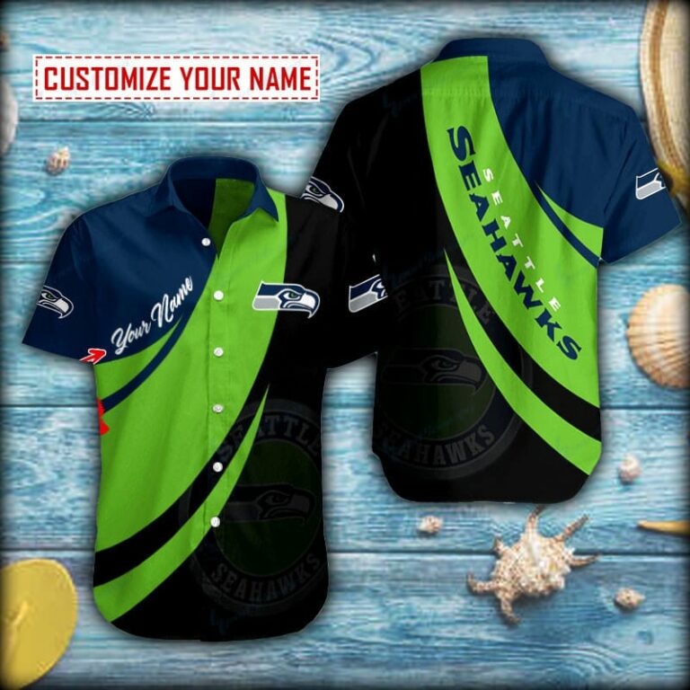 Seattle Seahawks Football Short Sleeve Hawaiian Shirt