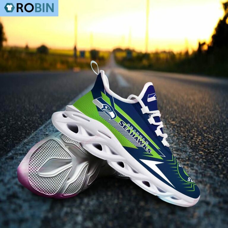 Seattle Seahawks Chunky Sneakers, NFL Sneakers Gift For Fans